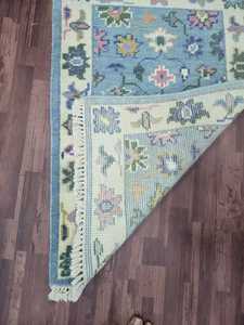 Alfombra de lana Oushak de diseño moderno más vendida hecha a mano 5x8 12x14 tamaños personalizables para uso de Picnic de oración en el hogar con abstracto - Product Image 2