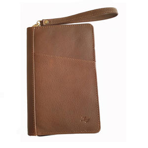 Large Capacity Genuine Leather Long <b>Wallets</b> Credit <b>Card</b> Holders <b>Travel</b> <b>Wallet</b> - Product Image 2