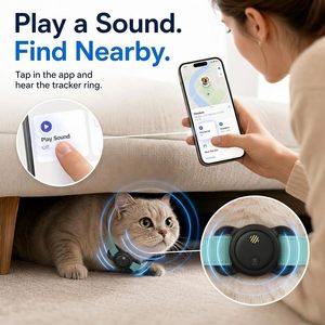 Rastreador GPS Inteligente para Perros, Resistente al Agua, de Plástico, Antipérdida, Localizador de Ubicación para Mascotas, Sin Cuota Mensual, para Autos - Product Image 3