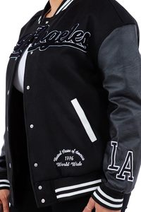 Venta al por mayor en blanco bombardero chaqueta universitaria hombres Letterman Varsity chaqueta hombres Varsity chaqueta Letterman béisbol americano - Product Image 4