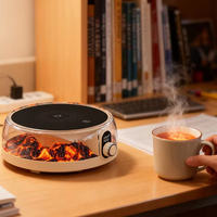 Sous-verre chauffant intelligent pour la maison, sous-verre chauffant électrique, sous-verre chauffant avec minuterie, maintien au chaud à 100 degrés pour le thé, le lait, le café, la tasse