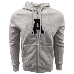 Sudadera con Capucha de Forro Polar para Hombre, Estilo Casual Deportivo, con Cierre Completo, Logotipo Personalizado, Impresión Digital, Resistente al Viento, Transpirable y Ecológica para Entrenamientos de Otoño - Product Image 1
