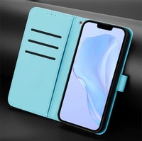 Étui portefeuille magnétique tendance en PU+TPU antichoc avec protection d'écran pour A15/A16/S25 24 23 22+