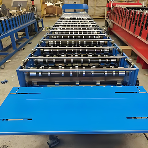 Высококачественный профилегибочный станок Xjj с ПЛК для производства металлочерепицы и листов PPGI, 380В, гарантия 2 года - Product Image 3