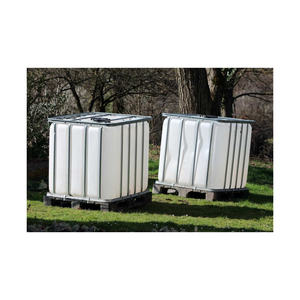 Réservoir IBC de haute qualité 1000L Conteneur de stockage d'azote liquide avec pompe et robinet Palette pour utilisation industrielle de qualité alimentaire OEM - Product Image 1