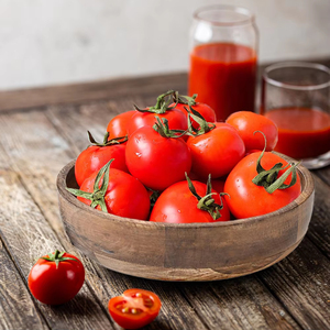 Tazón de comida de madera y resina hecho a mano de primera calidad, tamaño grande, acabado de bambú marrón, ideal para vajilla y servir postres - Product Image 1