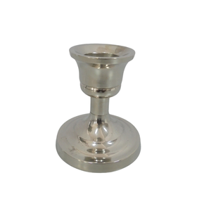 Soporte de vela decorativo de aluminio niquelado estilo clásico para iluminación navideña soporte de vela decorativo - Product Image 3