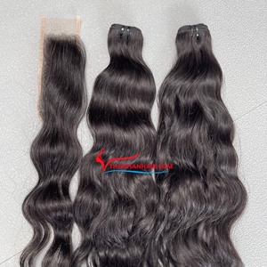 ผมหยักศกธรรมชาติสีธรรมชาติเวียดนามผู้จัดจำหน่ายเพื่อการส่งออก - Product Image 3