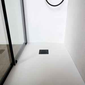 Porte de douche coulissante Cielo 110 cm noir mat - Product Image 3