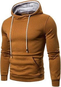 Latest <b>Design</b> New Casual Wear Men's Hoodies Embroidered Logo Panel Hoodie With Ribbed Sleeves - Product Image 2