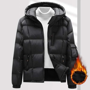 High Quality Men's Winter Outdoor Puffer <b>Jacket</b> Thick <b>Camo</b> Bubble Hood Windbreaker Custom Logo Front High Street Style-Wholesale - Product Image 6