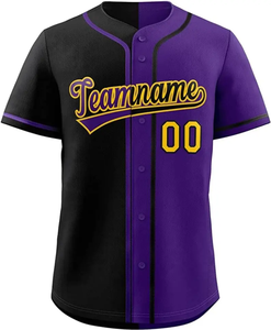 2025 personnalisé imprimé unisexe vêtements de sport d'été bébé enfants coton maillot de Baseball avec nom numéro équipe bas prix OEM Service - Product Image 1