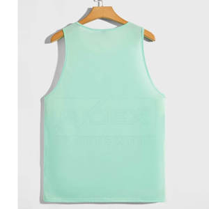 Meilleures ventes Débardeur fitness décontracté pour homme Haut à séchage rapide de haute qualité avec impression par sublimation - Product Image 2