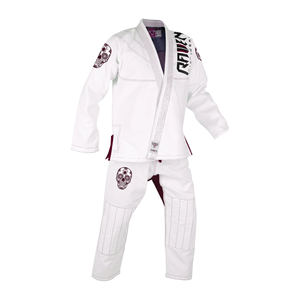 2024 Fabricantes de artes marciales Venta al por mayor Algodón Karate Uniforme Tela Judo Karate Uniforme Trajes Jujutsu Bjj Gis - Product Image 1