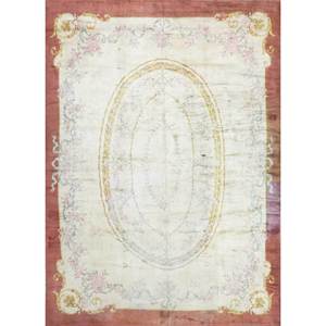 Tapis Aalam Jaipur US Classic Green en laine nouée à la main, modèle Pae-5958, motif médaillon, pour la décoration du salon, taille 9x12. - Product Image 1