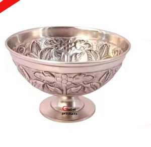 Hibou de service en aluminium fini argent de qualité supérieure pour restaurant et bar d'hôtel - Product Image 2