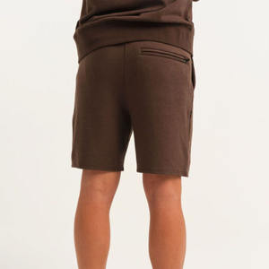 Pantalones cortos de lona de estilo callejero para hombre personalizados de la mejor calidad, patrón sólido teñido liso, característica antiarrugas, servicios ODM razonables - Product Image 3
