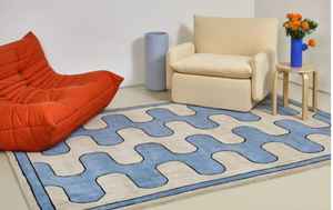 NOEUD RUG fait à la main moderne abstrait Premium laine tapis tufté à la main Option multicolore et personnaliser la taille disponible - Product Image 6