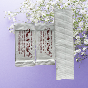 Toallitas húmedas hipoalergénicas impresas personalizadas, fáciles de llevar para viajes y uso diario, toallitas limpiadoras hechas en Vietnam - Product Image 3