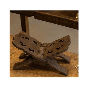 ที่ตั้งหนังสือศักดิ์สิทธิ์ทำด้วยมือแบบพับเก็บได้สำหรับคัมภีร์กุรอานกิตา - Product Image 4