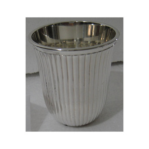Vaso de Julep Plateado Hecho a Mano con Diseño Moderno para el Hogar y Hoteles, Precio Accesible 2026 - Product Image 6