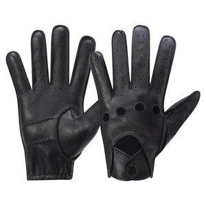 Gants de conduite pour femmes maille respirante usure légère gants de conduite en cuir toucher lisse gants de conduite de qualité professionnelle - Product Image 1