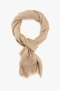 Invierno cálido largo doble cara 100% chal de lana de Cachemira impreso bufanda de Color puro con peso ligero para mujeres - Product Image 2