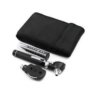Kit otoscope d'opération vétérinaire Spéculum en acier Pince crocodile Source d'alimentation électrique Instruments chirurgicaux de diagnostic ent - Product Image 1
