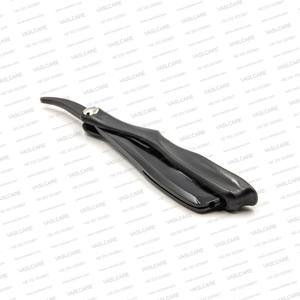 Navaja de Afeitar Japonesa Profesional Plegable |   Navaja de Afeitar Recta para Barbería, Negra, Vaslcare, al por Mayor - Product Image 3