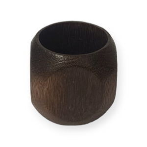 Hot Selling Custom Color Napkin Ring Tissue Holder Mango Wood Hand-Carved Design for Wedding Festive Decorations <b>Table</b> Settings - Product Image 3