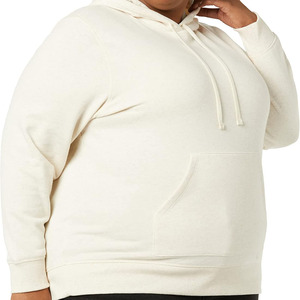 Personalizar Oem Logo Hoodies Mujeres Sin mangas básicos Look Blank Pullover Hoodies Crop Top Ladies - Product Image 6