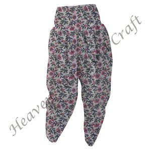 Luxury Hand Block Print Cotton Pajama Floral Traditional Block Prints Handcrafted Sleepwear Patiala Pants Hot Selling Women's - Product Image 3