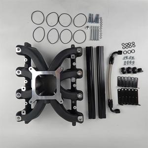 Schwarzes Aluminium EFI LS1/LS2/LS6 Einflugzeug-Ansaug krümmer - Product Image 2