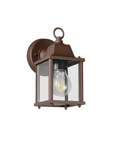 Lampada da parete per esterni Mirande 1xE27 IP44 ossido (Trio 262260124) - Product Image 1