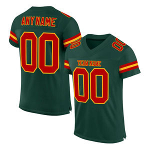 เสื้อฟุตบอลลายตาข่ายระบายอากาศขนาดใหญ่พิเศษเสื้อเจอร์ซีย์พิมพ์ลายตาข่ายสีเขียวออกแบบได้ตามต้องการ - Product Image 1