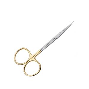 Tijeras Iris de Acero Inoxidable Quirúrgico, Puntas Finas y Afiladas, Herramienta de Corte de Precisión, Ideal para Uso Oftalmológico, Clínico Dental y Médico - Product Image 2