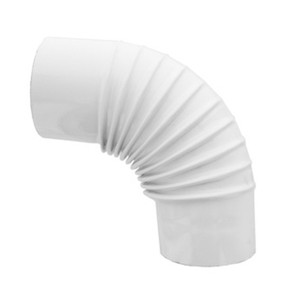 Gomito X Stufa 90 Diametro 10 Bianco - Product Image 1