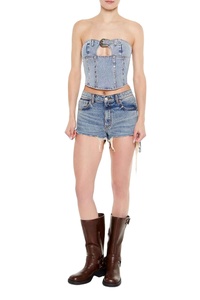 Hauts en jean pour femmes, élégants, confortables, de qualité supérieure, très demandés, pour toutes les saisons, vente en gros, personnalisables. - Product Image 6
