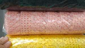 Dentelle Guipure de Luxe Personnalisée, Couleur Personnalisée, Haute Qualité, Dentelle Fantaisie à Paillettes, Dentelle Jalebi, Dentelle Brodée en Polycoton, Bordure de Dentelle pour la Décoration Intérieure - Product Image 4