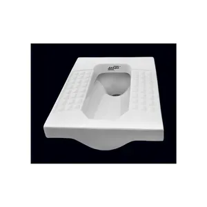 Reliable Supply of Good Quality High Standard Grade New Design White Ceramic Sanitary Ware Squat Pan with 5 Years Warranty