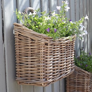 Panier mural multifonction moderne en rotin tressé Artex Green Earth, fait main, écologique, vente en gros - Product Image 3