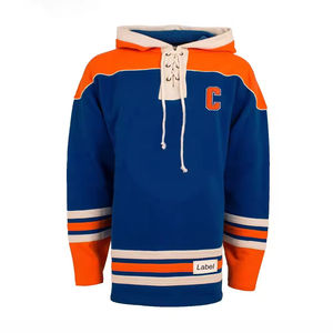 Sweats à capuche de hockey sur glace personnalisés 100% polyester Unisexe Vêtements de sport pour adultes Caractéristiques respirantes et imperméables Acceptent les designs personnalisés - Product Image 3