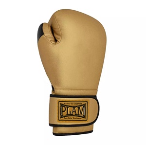Guantes de Boxeo de Cuero PU Personalizados Plam International, Moldeados por Inyección, con Correa de Velcro y Serigrafía para un Ajuste Cómodo en el Entrenamiento - Product Image 4