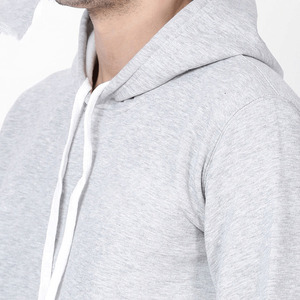 Sweat à capuche personnalisé en tissu polaire High Street pour l'hiver, sweat à capuche uni thermique lourd pour hommes sweat à capuche chaud et respirant OEM - Product Image 6