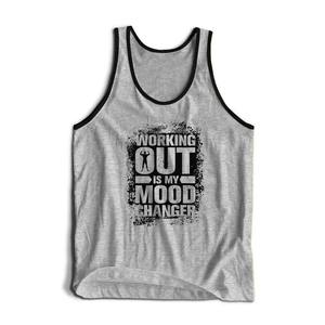 Camiseta sin mangas de último estilo para hombre con estampado personalizado, transpirable, de algodón y LICRA de color sólido, de talla grande, asequible - Product Image 2