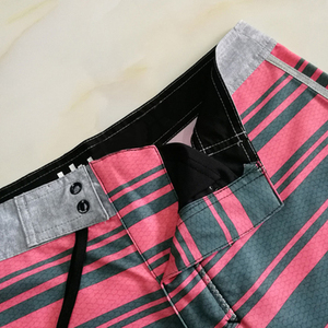 OEM sublimación más vendido diseño de moda traje de baño cordón cintura elástica 120 Gsm ligero hombres nadar pantalones cortos - Product Image 3