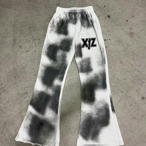 Chándal Deportivo de Alta Calidad, Deslavado al Sol, con Cremallera, Talla Grande, 100% Algodón, Lavado Ácido, Impresión Personalizada de Alta Calidad - Product Image 3