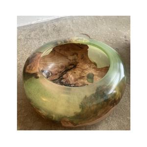 Bol en résine fait à la main surface polie brillante design artistique élégant idéal pour la table de salle à manger ou la décoration de la maison - Product Image 6