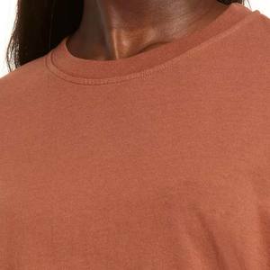 Camisetas de verano OEM para mujer 100% algodón poliéster de alta calidad con logotipo personalizado liso para mujer de manga corta de gran tamaño precio al por mayor - Product Image 4