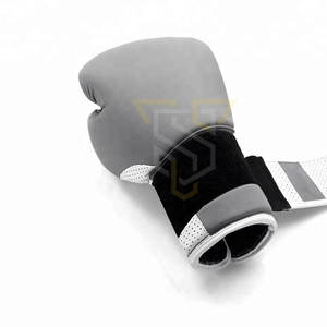 High Quality Professional Cowhide PU Leather <b>Boxing</b> <b>Gloves</b> for Adults Custom Logo Printed MMA Training Hand Grips <b>Martial</b> <b>Arts</b> - Product Image 5